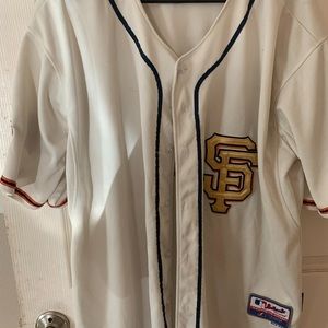 SF Giants Romo Gold Jersey